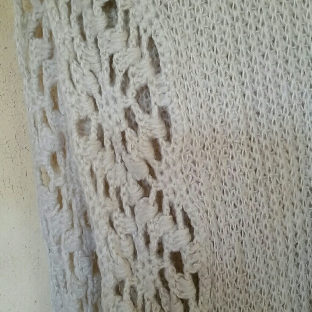 Cozy knit scarf